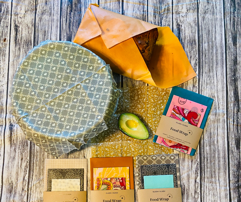 Organic Reusable Food Wraps