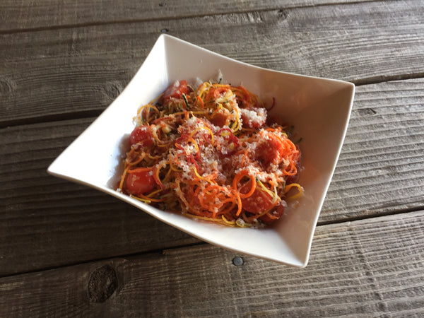 Zucchini Noodles Marinara