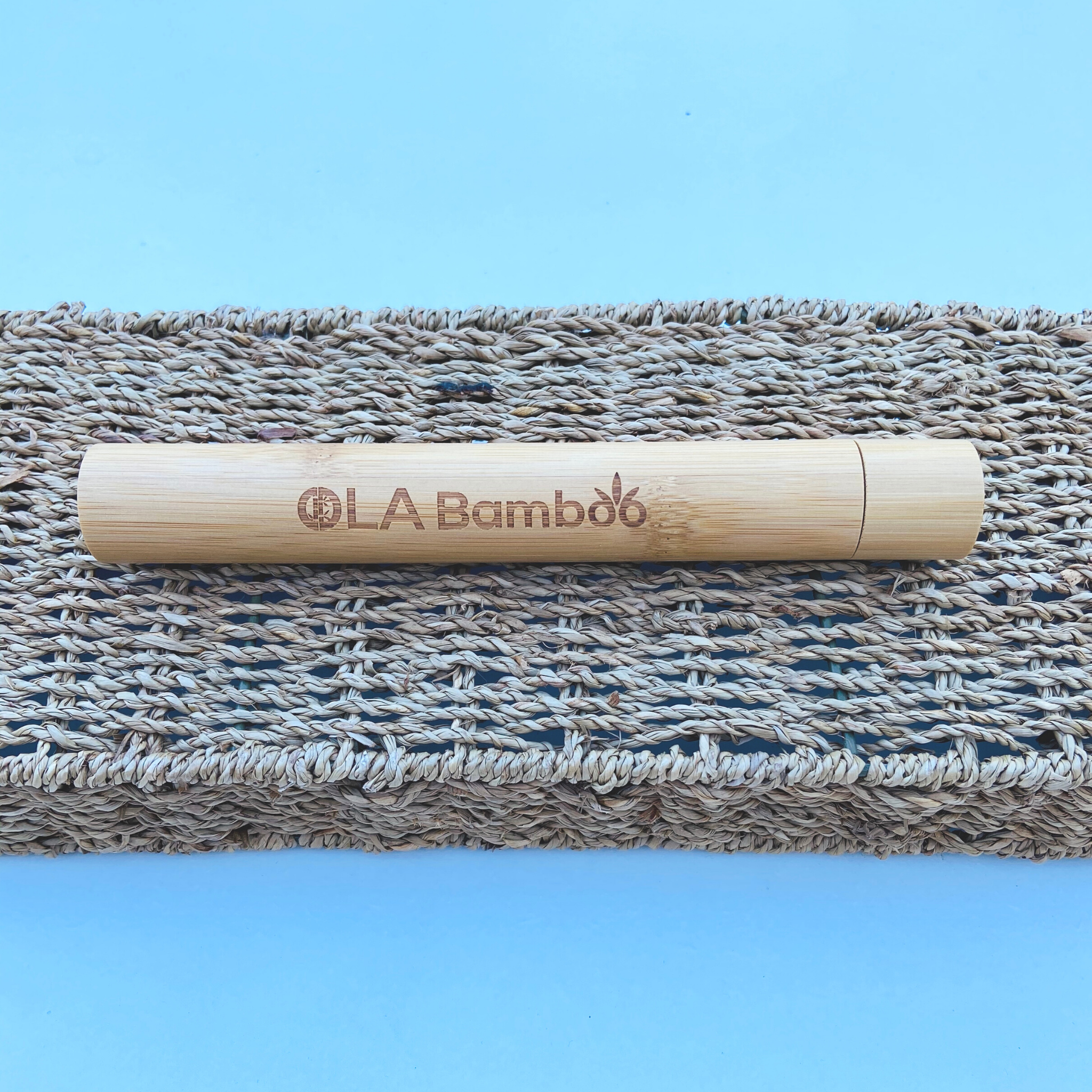 Bamboo Toothbrush Travel Case