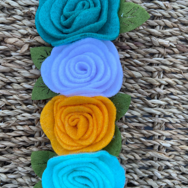 Handmade Flower Elastic Headband
