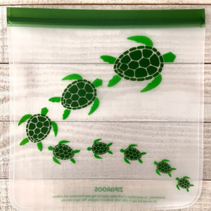 Reusable PEVA 2-Piece One Gallon Bag Set Collection 3 Different Styles