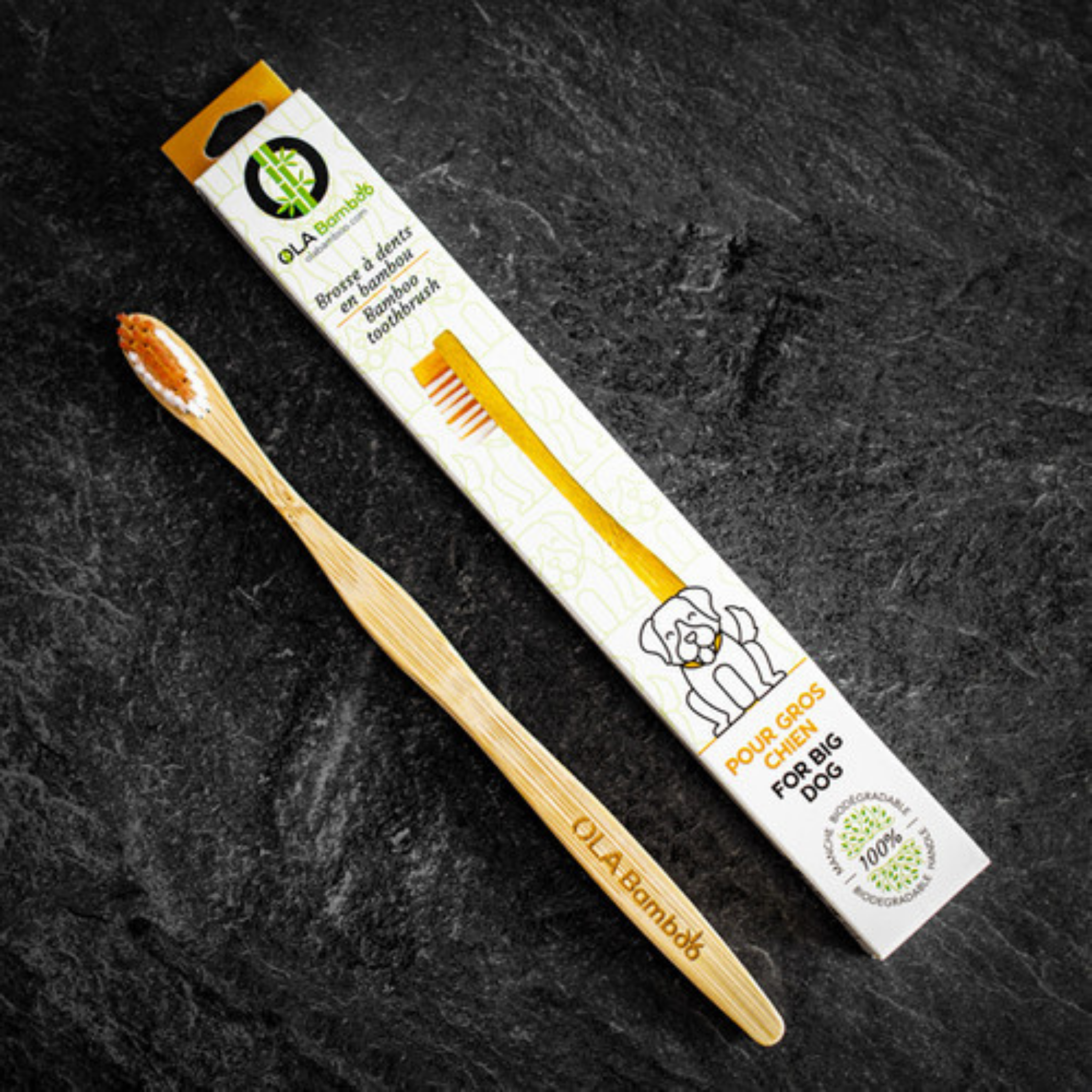 Bamboo Pet Toothbrushes