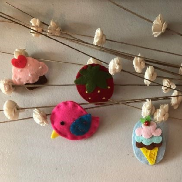 Handmade Hair Clips