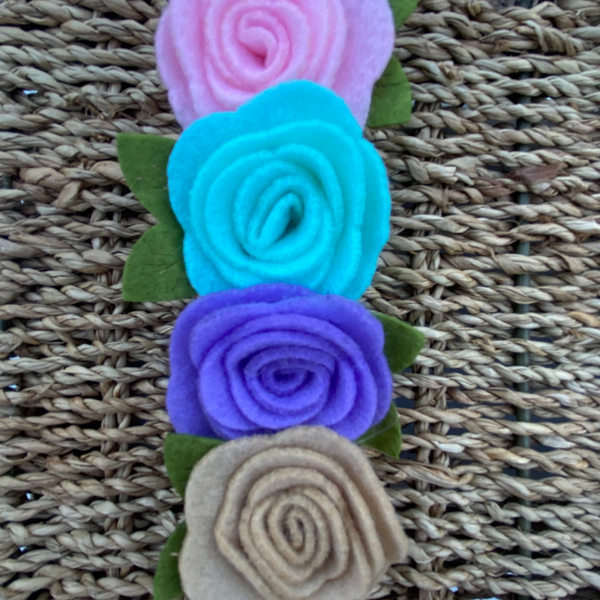 Handmade Flower Elastic Headband