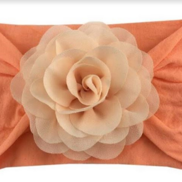 Handmade Chiffon Flower Headband
