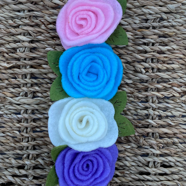 Handmade Flower Elastic Headband