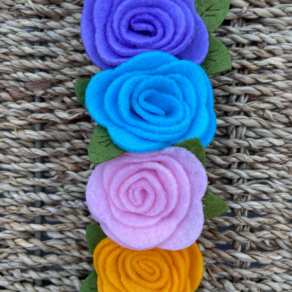 Handmade Flower Elastic Headband