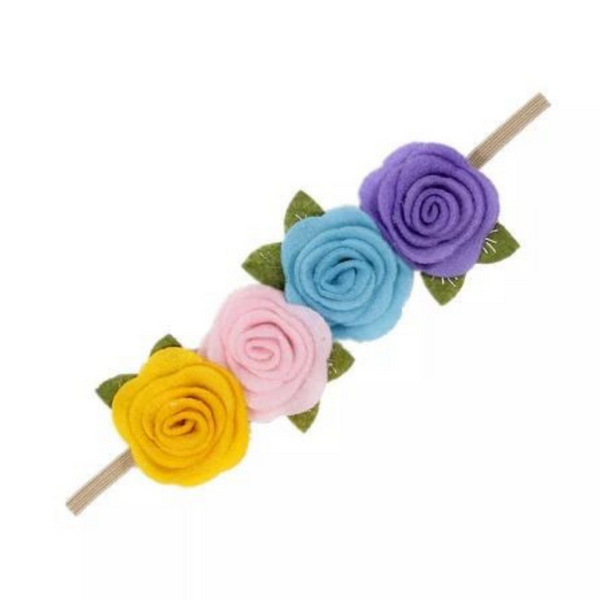 Handmade Flower Elastic Headband