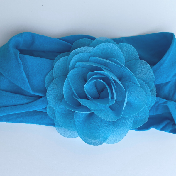 Handmade Chiffon Flower Headband